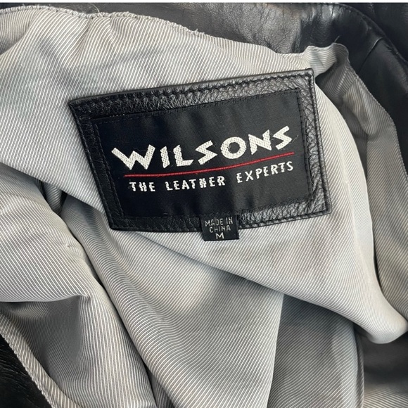 Wilsons Leather Jacket Size Medium - Picture 3 of 4